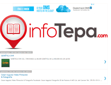 Tablet Screenshot of infotepa.com